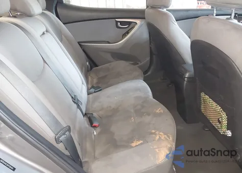 2013 Hyundai Elantra Gls from USA, damaged, VIN 5NPDH4AEXDH196484